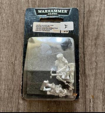 Warhammer vostroyan mortar team beschikbaar voor biedingen