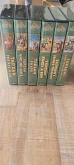 Tarzan serie van 6 vhs originele videobanden, Alle leeftijden, Ophalen of Verzenden, Gebruikt, Actie en Avontuur