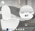 Moderne Wandcloset Mat Wit. - Nieuwstaat!, Doe-het-zelf en Verbouw, Sanitair, Ophalen of Verzenden, Nieuw, Toilet