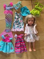 Stapop 32cm met kleertjes, Verzamelen, Poppen, Ophalen of Verzenden, Gebruikt, Pop
