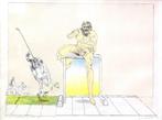 Pat Andrea - "Zomeravondtraining", Antiek en Kunst, Verzenden