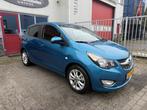 Opel KARL 1.0 ecoFLEX Innovation (bj 2019), 839 kg, Gebruikt, Blauw, Leder en Stof