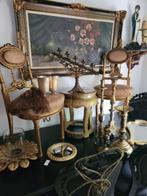 Antieke 19e eeuwse boudoir stoeltjes p/st 99,95, Ophalen