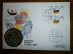 Marshall Islands Numisbrief met 5 Dollars 1990, Postzegels en Munten, Munten | Oceanië, Ophalen of Verzenden