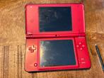 Nintendo DSi XL Rood - Mario 25th Anniversary Editie, Spelcomputers en Games, Games | Nintendo DS, Ophalen, Gebruikt, 1 speler