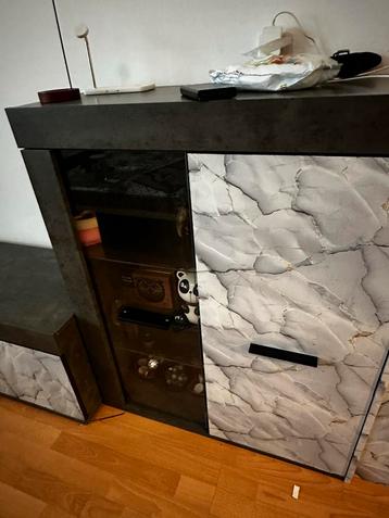 Tv Meubel Set - Complete Woonkamer Inrichting beschikbaar voor biedingen