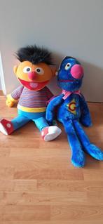 Sesamstraat Ernie en Super Grover 75 cm official, Verzamelen, Ophalen, Zo goed als nieuw, Tv