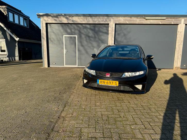 Honda Civic 2.0 Type-r 3DR 2008 Zwart, Auto's, Honda, Bedrijf, Civic, ABS, Airbags, Airconditioning, Boordcomputer, Centrale vergrendeling
