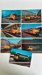 NS. 7 kaarten trein en locomotief., Ophalen of Verzenden, Ongelopen, Voertuig
