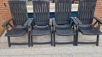 TuinStoelen 4 stuks, Ophalen, Gebruikt, Kunststof, Inklapbaar