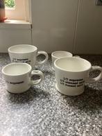 Riviera Maison cappuccino en espresso kopjes, Huis en Inrichting, Keuken | Servies, Ophalen of Verzenden, Gebruikt