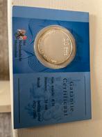 Geboortemunt Amalia 2003 met certificaat, Postzegels en Munten, Ophalen of Verzenden, Overige landen, 10 euro, Zilver