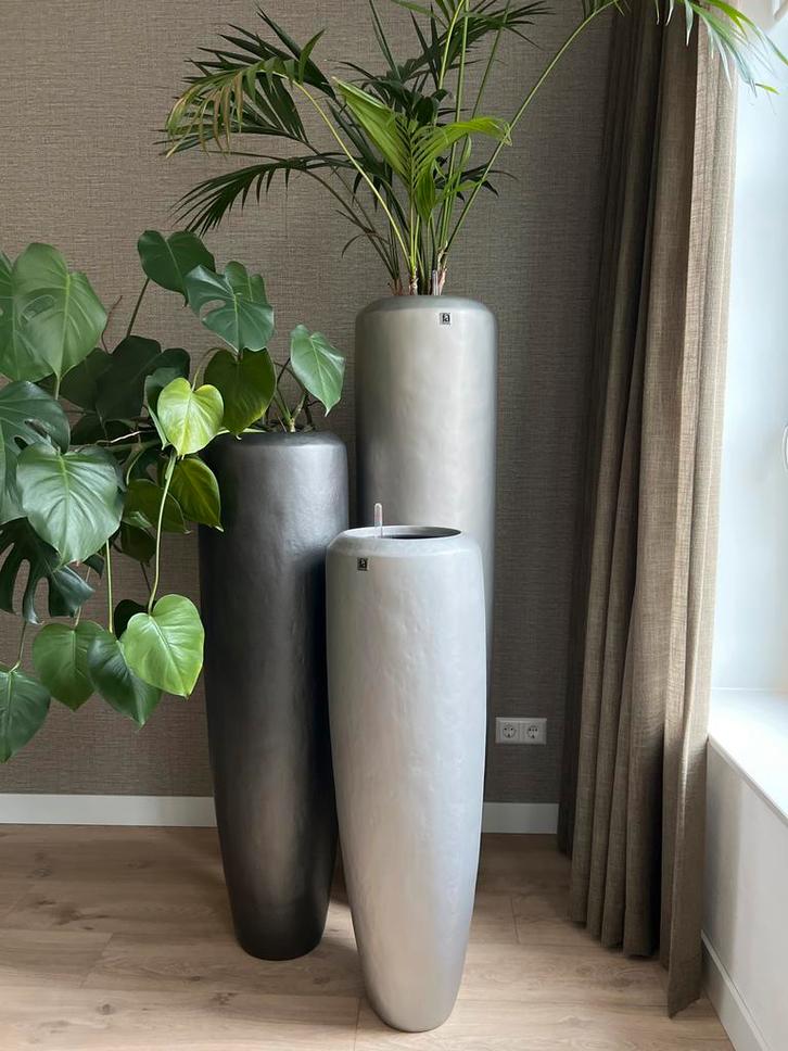 Plantenbakken/hoge plantenvazen van Fleur Ami, Huis en Inrichting, Woonaccessoires | Vazen, Zo goed als nieuw, Overige kleuren
