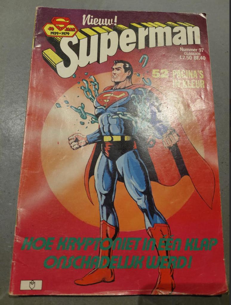 Superman strips, Ophalen, 1960 tot 1980, Gelopen, Overijssel