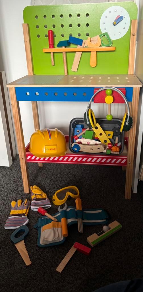 Speelgoed Werkbank mini matters, Kinderen en Baby's, Speelgoed | Speeltafels, Ophalen