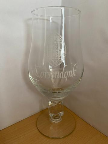 Corsendonk bierglas 33cl wit logo beschikbaar voor biedingen