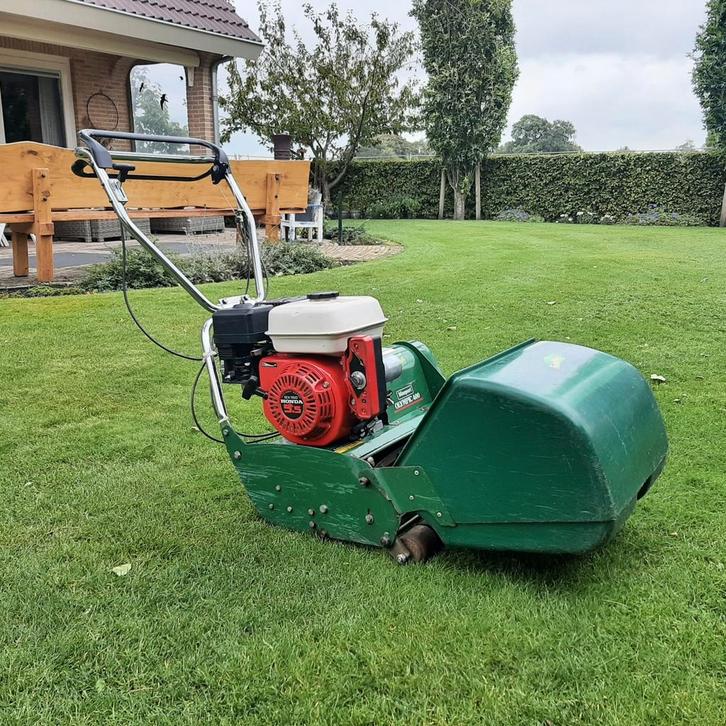 Masport Kooimaaier Honda 5.5pk Elektrisch Gestart, Tuin en Terras, Grasmaaiers, Gebruikt, Benzine-grasmaaier, 40 t/m 49 cm, Kooimesmaaier