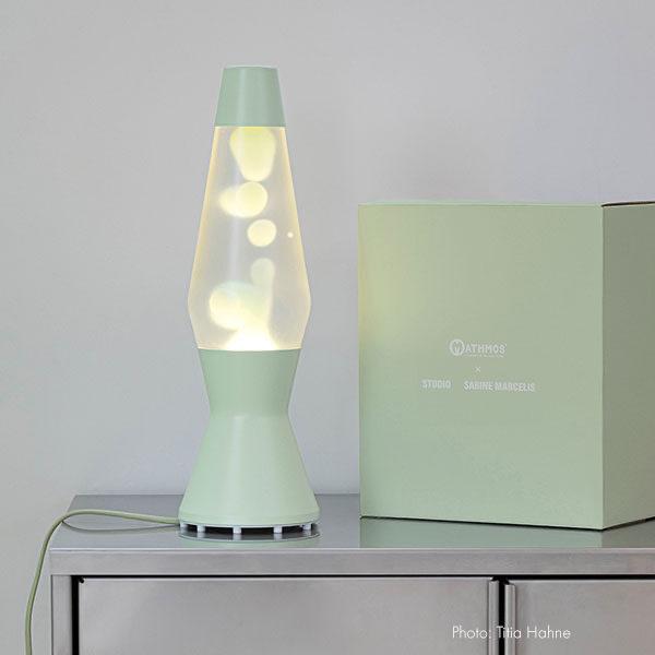 Sabine Marcelis x Mathmos Lavlamp Limited Edition, Huis en Inrichting, Lampen | Vloerlampen, Nieuw, Minder dan 100 cm, Glas, Ophalen of Verzenden