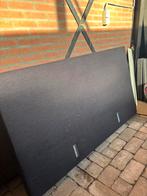 Hoofdbord zwart voor bed van 160 Totaal 180 breed  14 diep, 180 cm, Gebruikt, Zwart, Ophalen