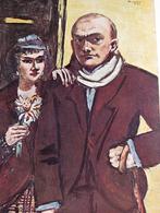 Max Beckmann offset prent 1971, Verzenden