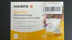 4 magnetron sterilisatie zakken Medela, Ophalen of Verzenden, Nieuw, Sterilisator