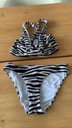 Vivian Hoorn 75F/ M zgan bikini zwart wit zebra beugel, Kleding | Dames, Badmode en Zwemkleding, Vivian Hoorn, Bikini, Ophalen of Verzenden
