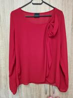 T shirt rood maat M  met leuk detail, Ophalen of Verzenden, Zo goed als nieuw, Rood, Korte mouw
