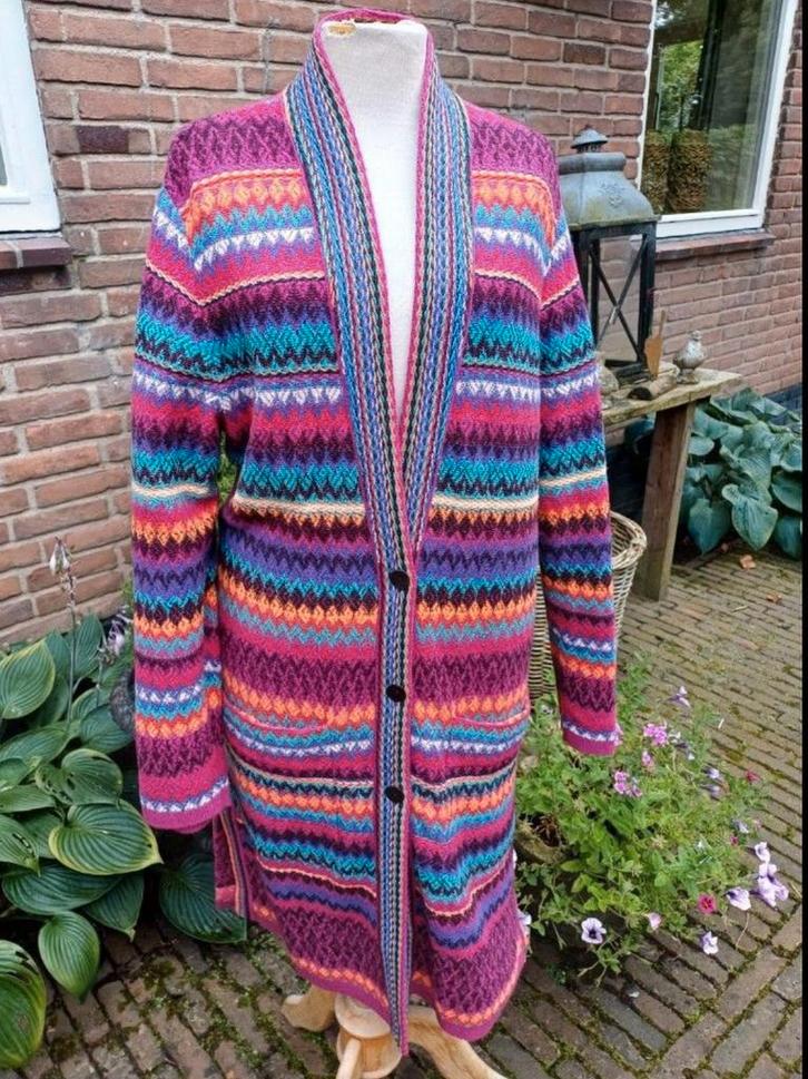 Ivko noors vest maat 36 valt als 38/40 met wol, Kleding | Dames, Truien en Vesten, Zo goed als nieuw, Maat 38/40 (M), Ophalen of Verzenden