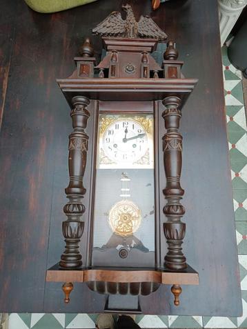 Antieke wandklok / Regulateur – ca. 1900 beschikbaar voor biedingen