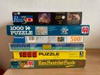 Diverse puzzels, Ophalen of Verzenden, 500 t/m 1500 stukjes, Gebruikt