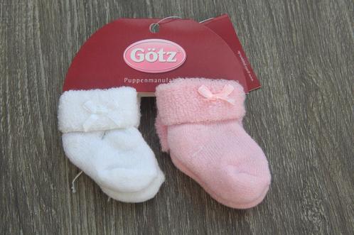 Sokken baby pop Götz 30 tot 45 cm ook voor Reborn poppen, Kinderen en Baby's, Speelgoed | Poppen, Nieuw, Overige typen, Ophalen of Verzenden