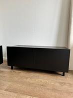 Zwart tv meubel te koop, Huis en Inrichting, Minder dan 100 cm, 25 tot 50 cm, Ophalen of Verzenden