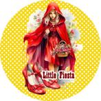 LF4567 icing frosting roodkapje 20cm eetbare taart print, Hobby en Vrije tijd, Taarten en Cupcakes maken, Ophalen of Verzenden