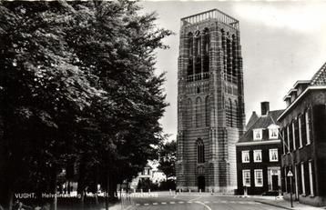 Vught, Helvoirtseweg met St. Lambertustoren - ongelopen beschikbaar voor biedingen