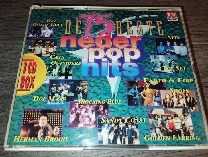 De 75 Beste NederPop Hits [3 CD], Cd's en Dvd's, Cd's | Verzamelalbums, Zo goed als nieuw, Nederlandstalig, Ophalen of Verzenden