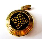 Garonne 17 Jewels, Incabloc dames horloge hanger 14 verguld, Ophalen, Overige materialen, Hanger, Verguld