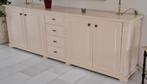 Eiken Dressoir Custom Made (Bergers Interieurs), Huis en Inrichting, Kasten | Dressoirs, Ophalen, Gebruikt, Eikenhout, 200 cm of meer