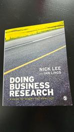 Doing Business Research, Boeken, Economie, Management en Marketing, Nieuw, Ophalen of Verzenden, Nick Lee with Ian Lings, Economie en Marketing