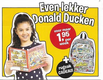 Donald Duck - Even lekker Donald Ducken folder beschikbaar voor biedingen