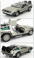 Delorean back to the future modelauto 1:18, Hobby en Vrije tijd, Modelauto's | 1:18, Ophalen of Verzenden, Nieuw, Auto, Sun Star