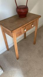 Eikenhouten Sidetable, Huis en Inrichting, Tafels | Sidetables, Ophalen, Gebruikt, 50 tot 100 cm, Eikenhout