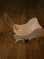 Schattige houten poppenwagen, Ophalen, Zo goed als nieuw, Duw- of Trekspeelgoed