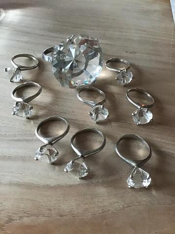 Vintage Servetringen Set - Brocante France beschikbaar voor biedingen