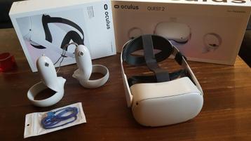 Meta Quest 2 VR headset incl accesoires beschikbaar voor biedingen