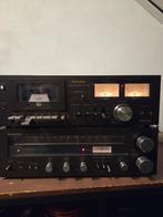 Technics SA-200K Receiver en Technics RS 616 Cassettedeck, Tuner of Radio, Losse componenten, Zo goed als nieuw, Ophalen