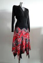 BCBG Maxazria designer rok, zijde, US4-NL36, Nieuw, kaartje, Verzenden, Nieuw, Maat 36 (S), Zwart
