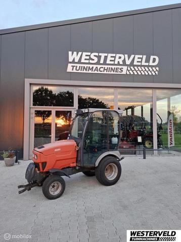 Gebruikte Hako 2650 DA mini tractor met cabine hydrostaat beschikbaar voor biedingen