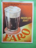 bieretiket Nederland 3-12 (3i) de sleutel Dordrecht, Verzamelen, Ophalen of Verzenden, Zo goed als nieuw, Overige typen, Overige merken