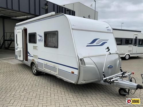 Wilk S3 490 UE Birthday Edition, Caravans en Kamperen, Caravans, Bedrijf, tot en met 4, 1000 - 1250 kg, Rondzit, Wilk, 2 aparte bedden