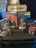Vhs cobra , Fist , the specialist,  cliffhanger, Vanaf 16 jaar, Ophalen of Verzenden, Zo goed als nieuw